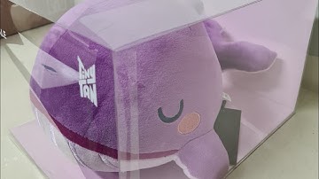 TinyTan PURPLE PLUSH WHALE