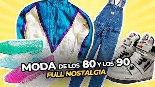 MODA de los 80 / 90 (10 cosas) | PERDÓN, CENTENNIALS