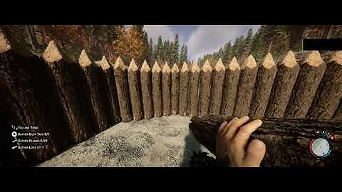 Infinite Log glitch Sons of the Forest