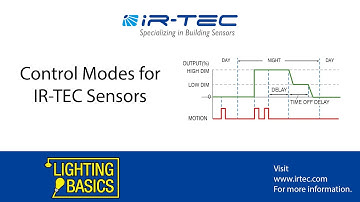 Lighting Basics- Control Modes for IR-TEC Sensors