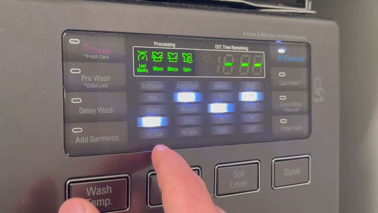 Стиральная машина LG: холодная вода против холодной воды из-под крана — в чем разница?