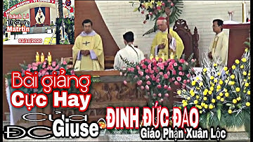 ĐC Giuse ĐINH ĐỨC ĐẠO/ bài giảng cực hay trong buổi TL mừng Kính Thánh Martin