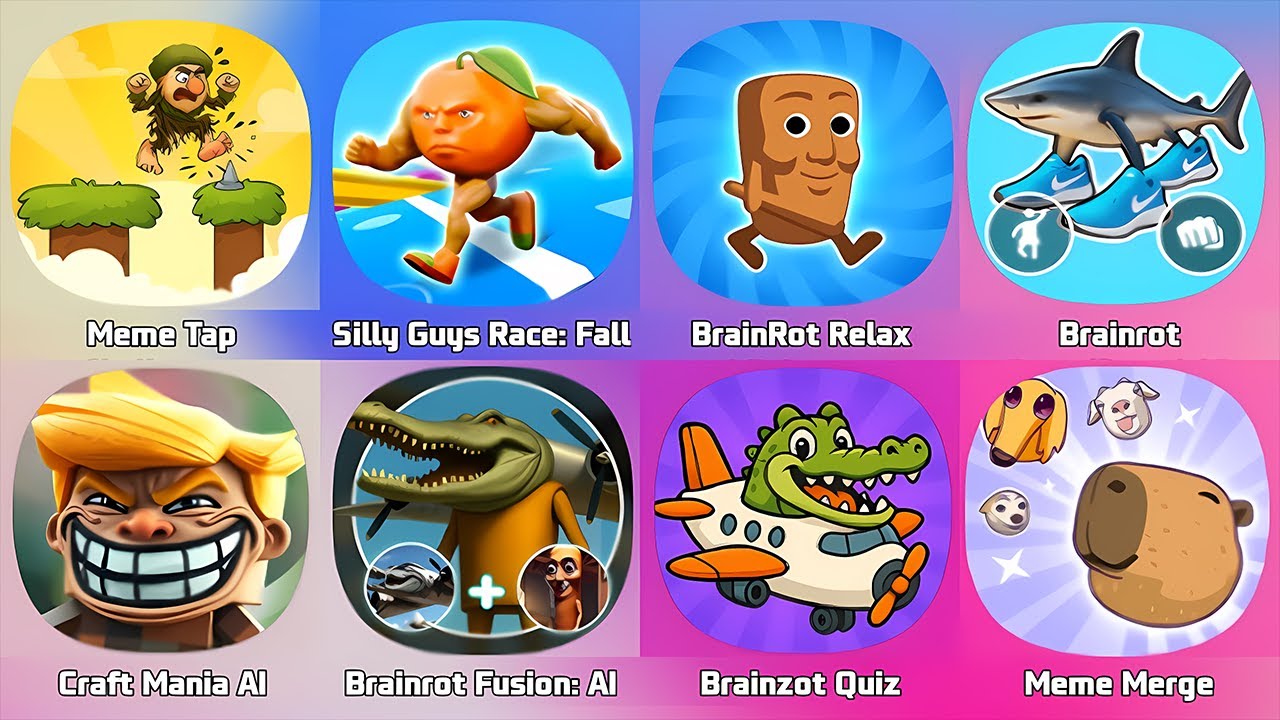 Mini Random Brainrot Brainrot Tip Tap Challenge, Brainrot Relax Minigames, Guess Brainrot ...