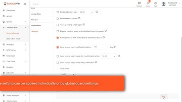 How To Enable GPS Tracking To Track The Guard Using The GPS Tracker On Dashboard? -GuardsPro