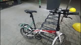 Tern Link D8 folding bicycle in Lviv, experiences on bad roads