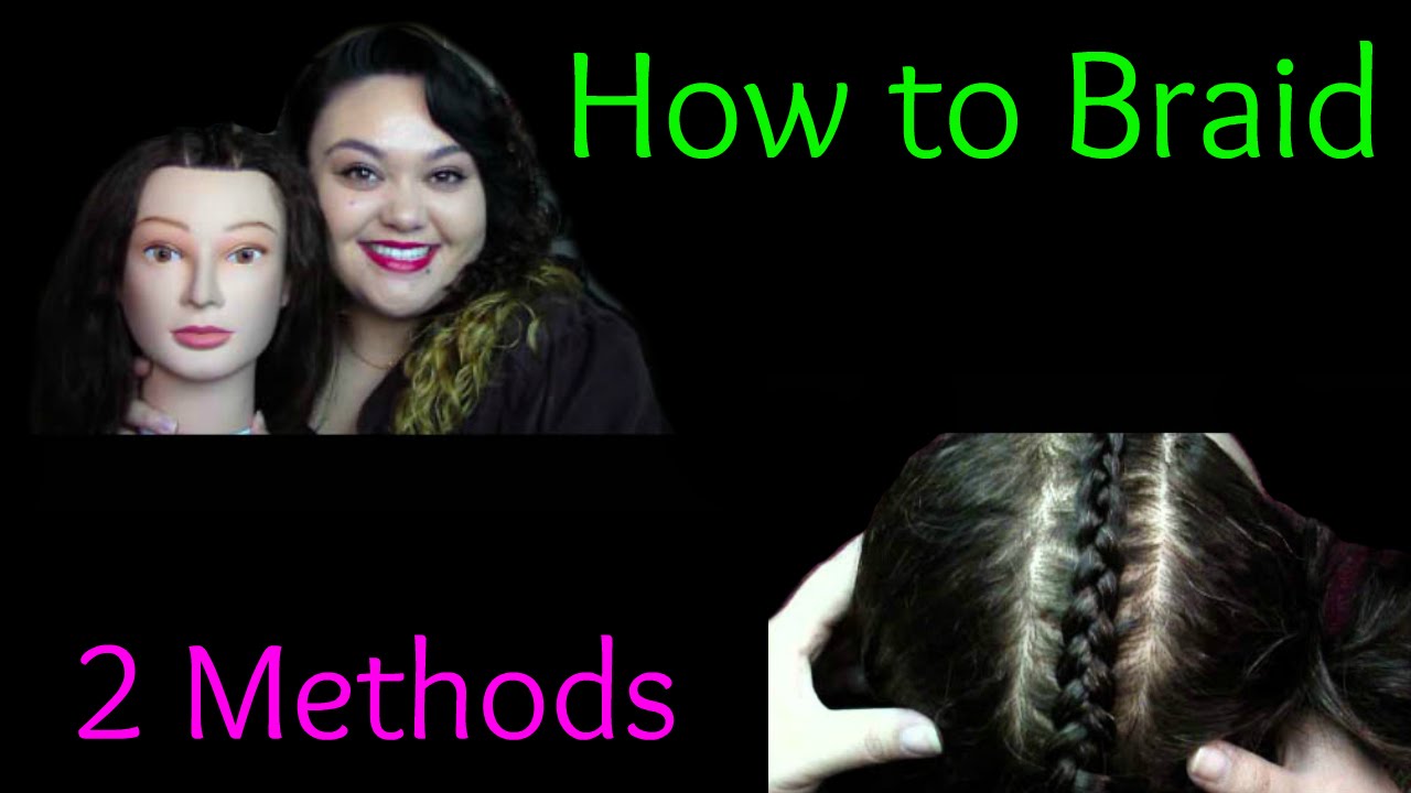 How to Braid / Do Cornrows - YouTube