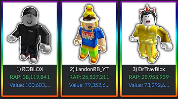 *OVER 100,000,000 ROBUX* RICH YOUTUBER ROBLOX ACCOUNTS in ROBLOX! (DanTDM, Poke, LandonRB, Tofuu)