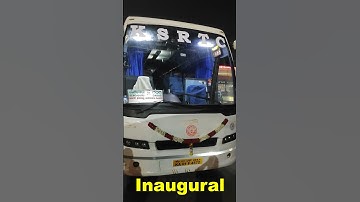 Inaugural Volvo KSRTC Airavat Bus #shorts