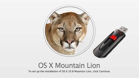 How to Make a Mac OS X Lion or Mountain Lion Install USB Drive