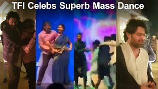 TFI Celebs Superb Mass Dance Performance @ SS Rajamouli Son Karthikeya's Wedding