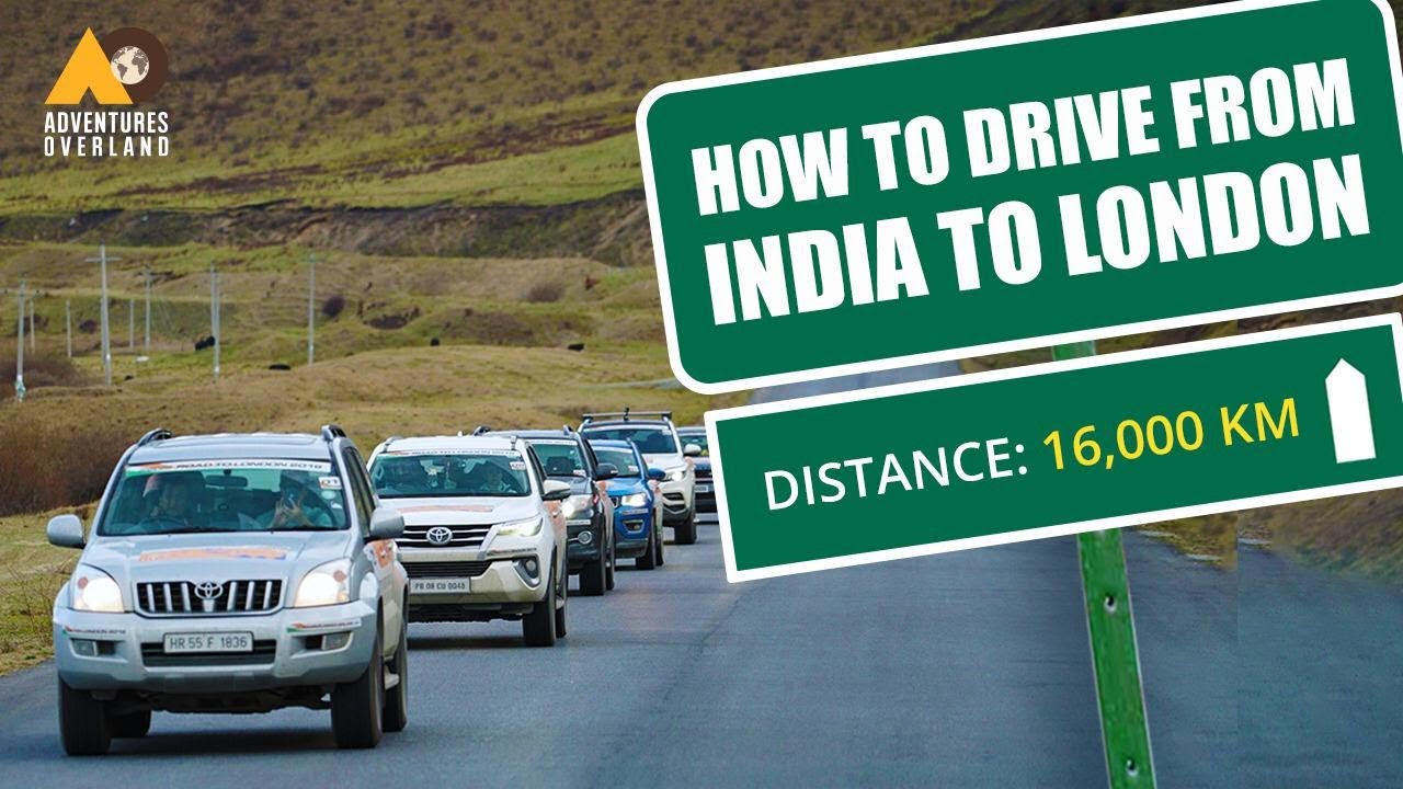 how many hours journey from india to london