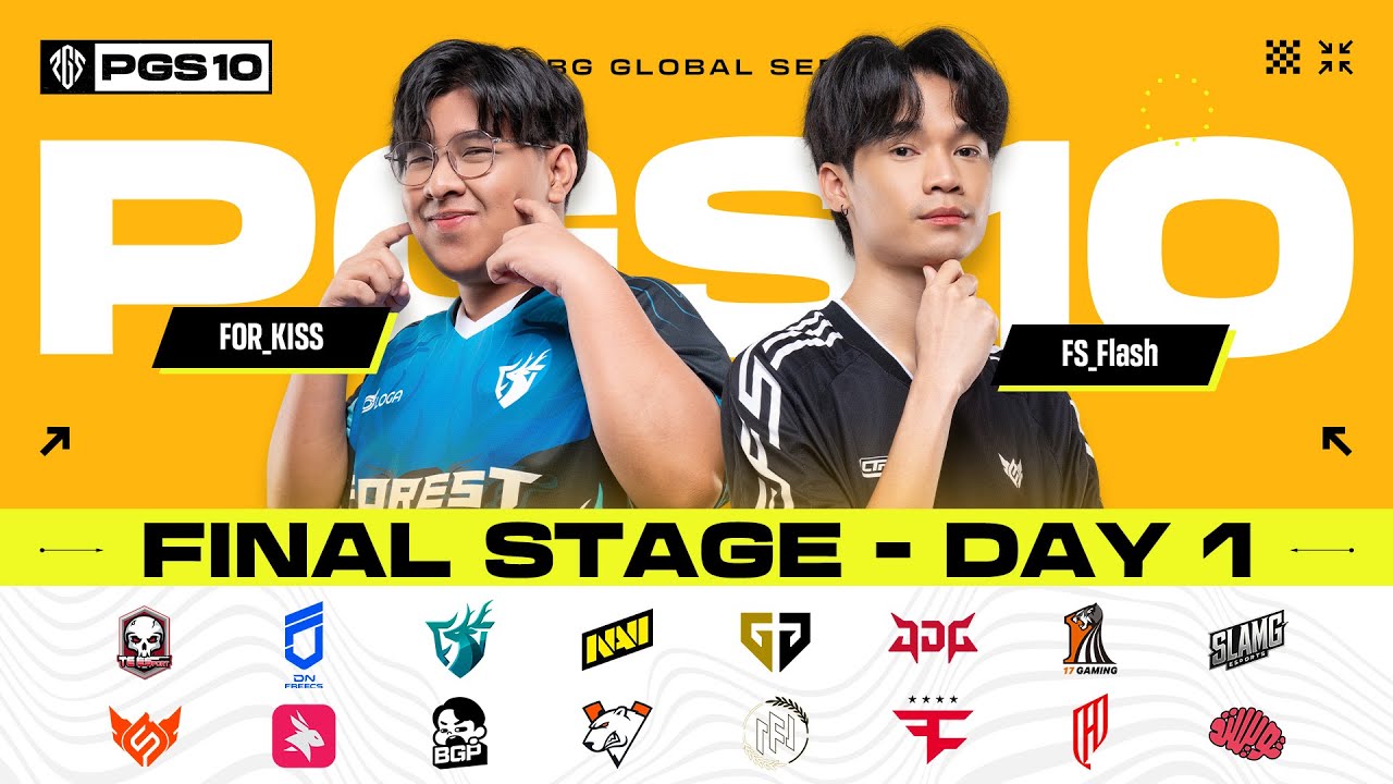 🔴LIVE สด! 𝐏𝐔𝐁𝐆 𝐆𝐥𝐨𝐛𝐚𝐥 𝐒𝐞𝐫𝐢𝐞𝐬 𝟏𝟎 | Final Stage วันที่ 1