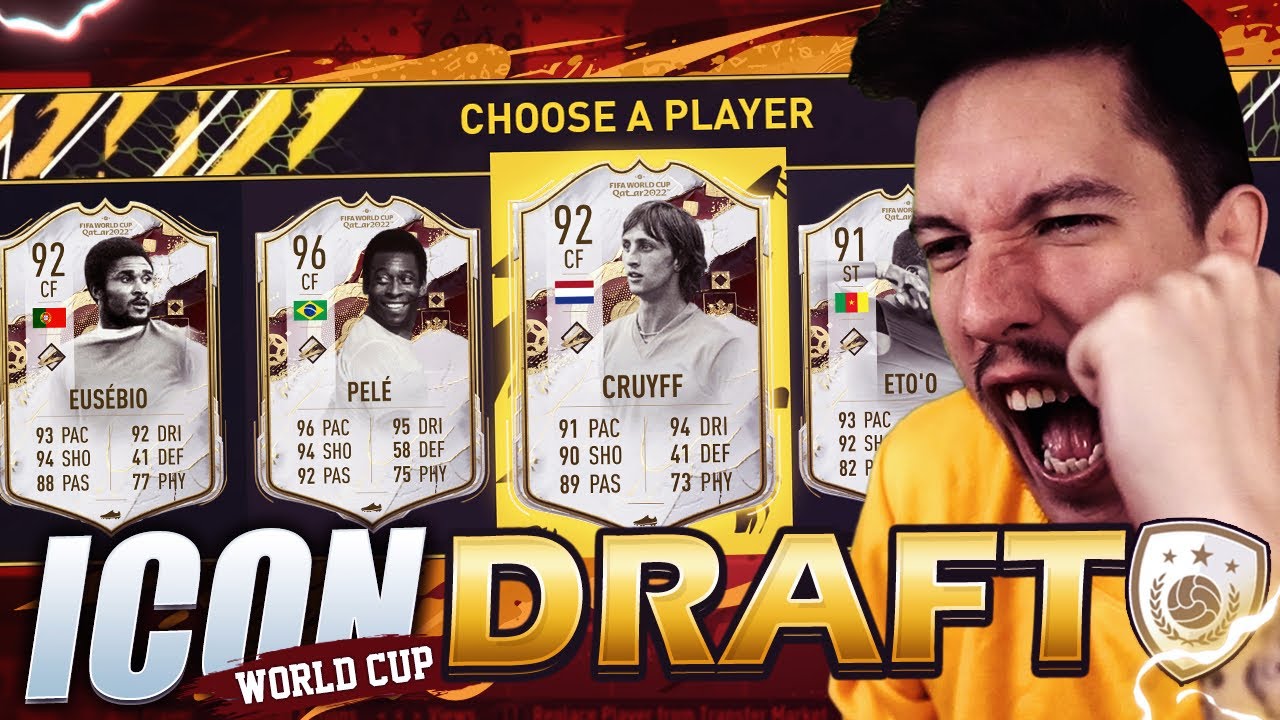 BRUTÁL IKONOK DRAFTJA ! 🤓 ⚽️ FIFA 23 DRAFT
