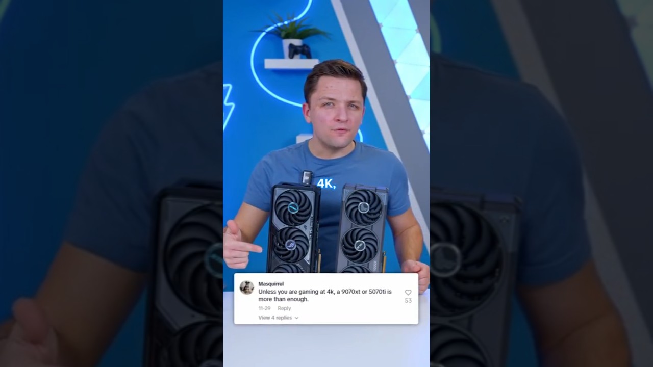 Are the RX 9070 XT & RTX 5070 Ti OVERKILL for 1440p Gaming? 🤔