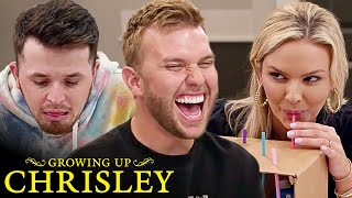 Chase Gives the TikTok Taste Test Challenge to Emmy & Elliott | Growing Up Chrisley (S4 E3) | E!