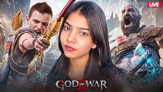 🔴My FIRST God of War Game| God of War 2018 First Playthrough Part 1  #girlgamer #godofwar #live