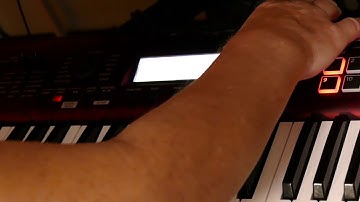 KORG KROSS 2 GOING ANALOG: THE SIMPLE SAW SOUND EXTENDED! Everybody Can Do This With Live Explaining