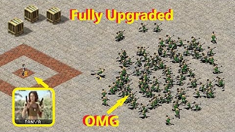 How many Slaves can Tanya stop? (Fully Upgraded) - Red Alert 2