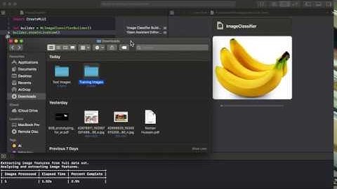 iOS 12 CreateML Fruit Classifier: Creating a Fruit Image Classifier in just 3 lines of code!(Part 2)