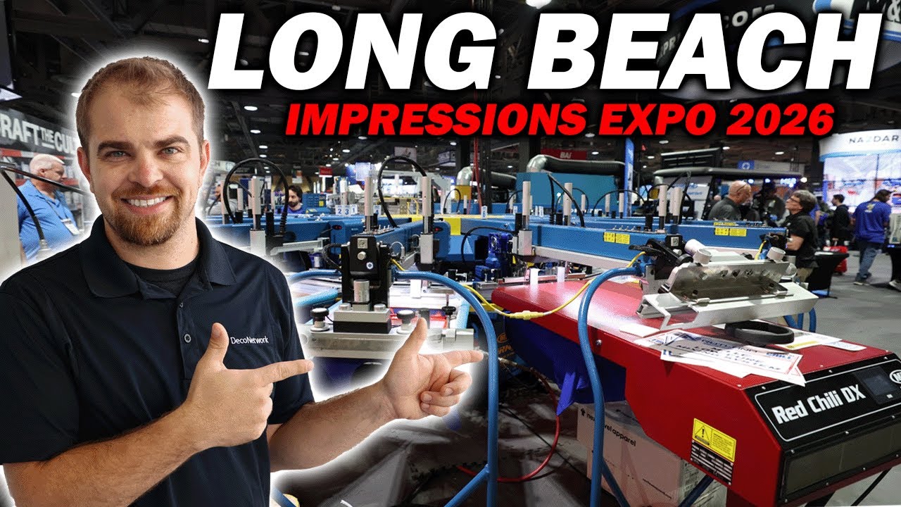 Обзор выставки Impressions Expo Long Beach 2026, часть 1.