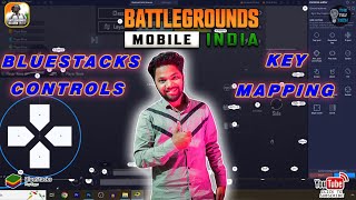 BLUESTACKS KEY MAPPING + BGMI CONTROLS  TUTORIAL || THE TEJ TECH