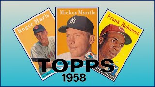 ⚾ 1958 Topps Baseball | 20 Most Valuable Cards