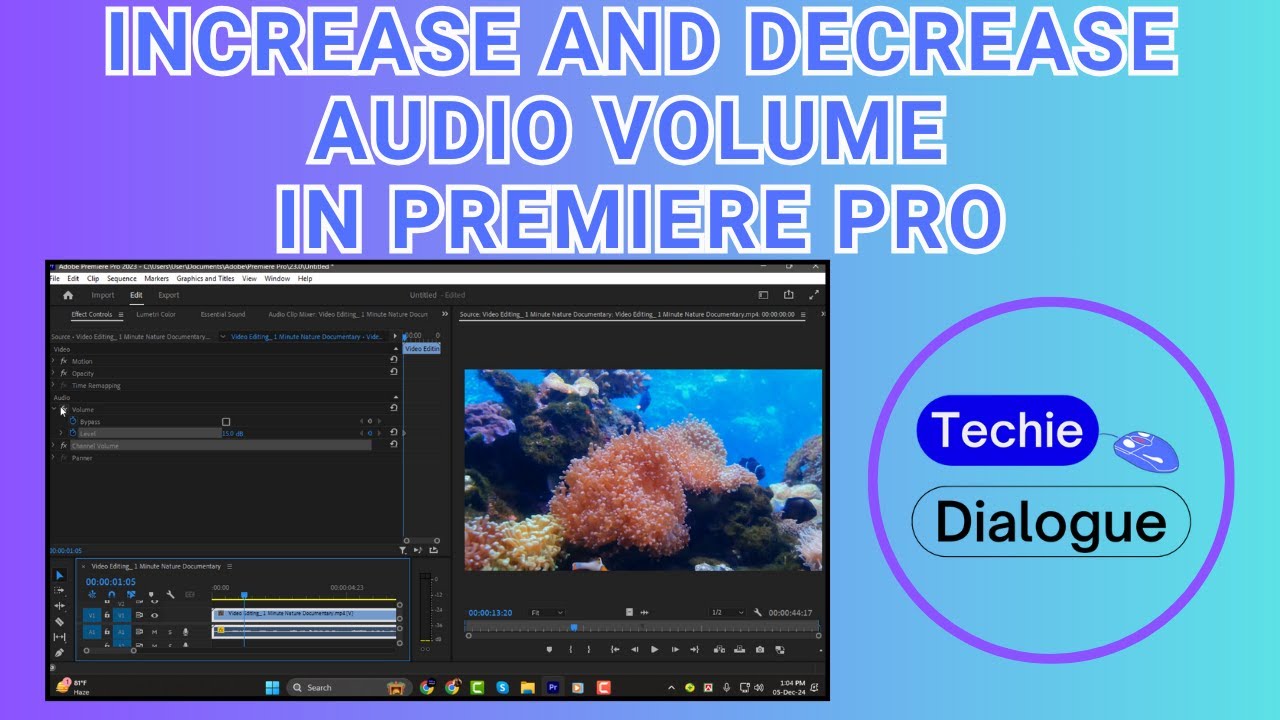 How To Increase And Decrease Audio Volume In Premiere Pro YouTube how-to-increase-and-decrease-audio-volume-in-premiere-pro-youtube
