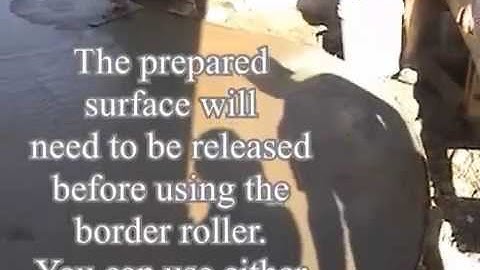 Walttools Concrete Border Rollers