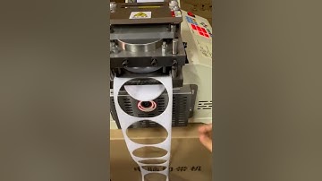 10cm wide round Velcro tape cutting machine #machine #automaticcutting #factory #woodworkingmachine