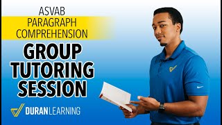 ASVAB AFQT: How to Tackle Paragraph Comprehension (Recorded Lesson) screenshot 5