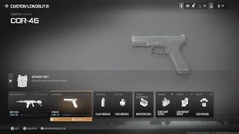 How to get COR-45 pistol in mw3 beta