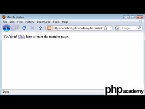 PHP Tutorials: Register & Login: User password change (Part 1)