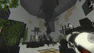 Portal The Core Hub (Teleportal 2) геймплей фильм. +реплики.