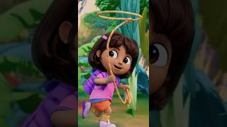 dora & boots catch that cloud! #dora #shorts