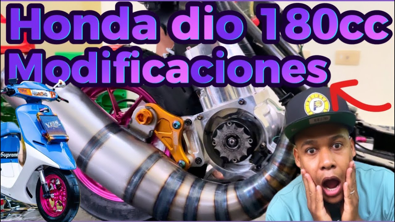 ⚠️REPARACIÓN Y MODIFICACION  DE-HONDA DIO 180cc 😱