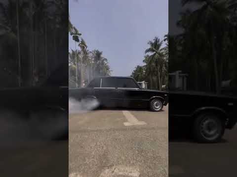 Black Classic Fiat Lada Drift || Status Video