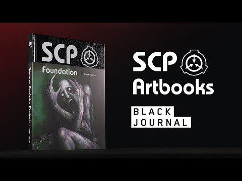 Scp Foundation Art Book Black Journal (Hardcover)