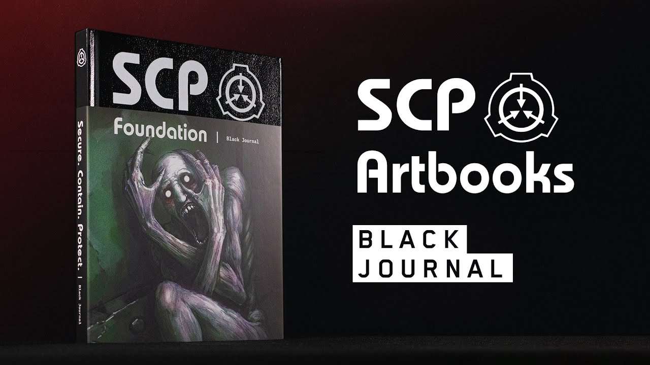 SCP Foundation Artbook: Black Journal by Scpwiki.com