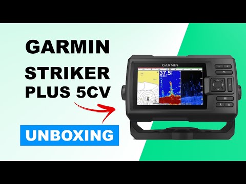 Garmin Striker Plus 5cv Unboxing HD (010-01872-01)