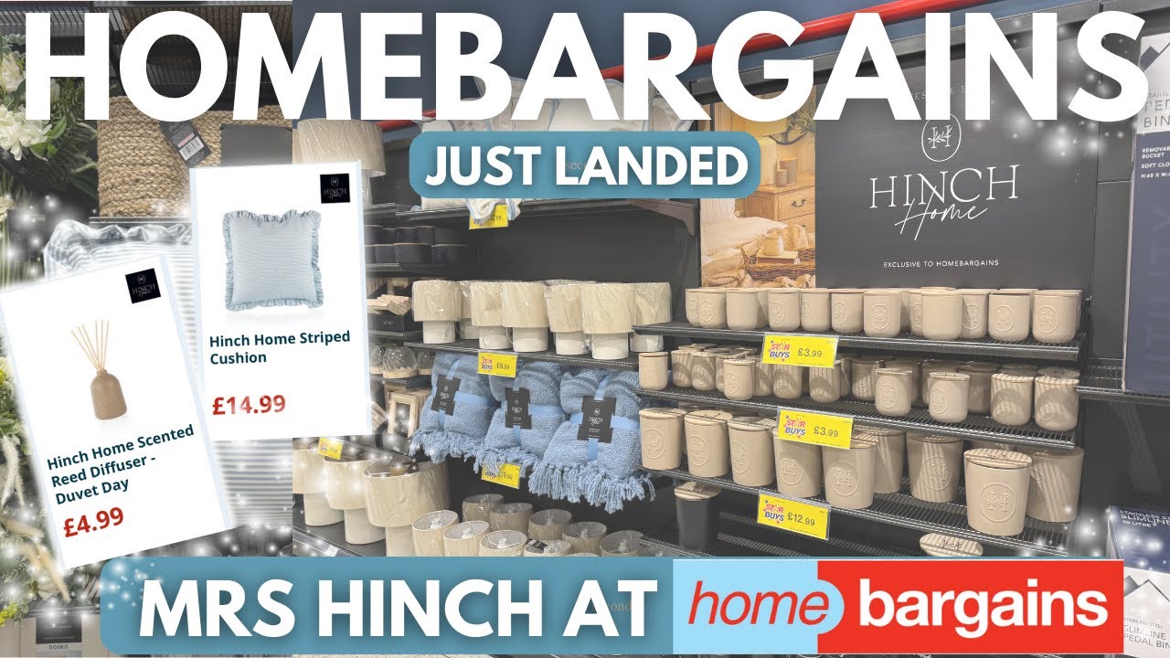 The New Mrs Hinch Collection at Home Bargains 👀 | January 2026