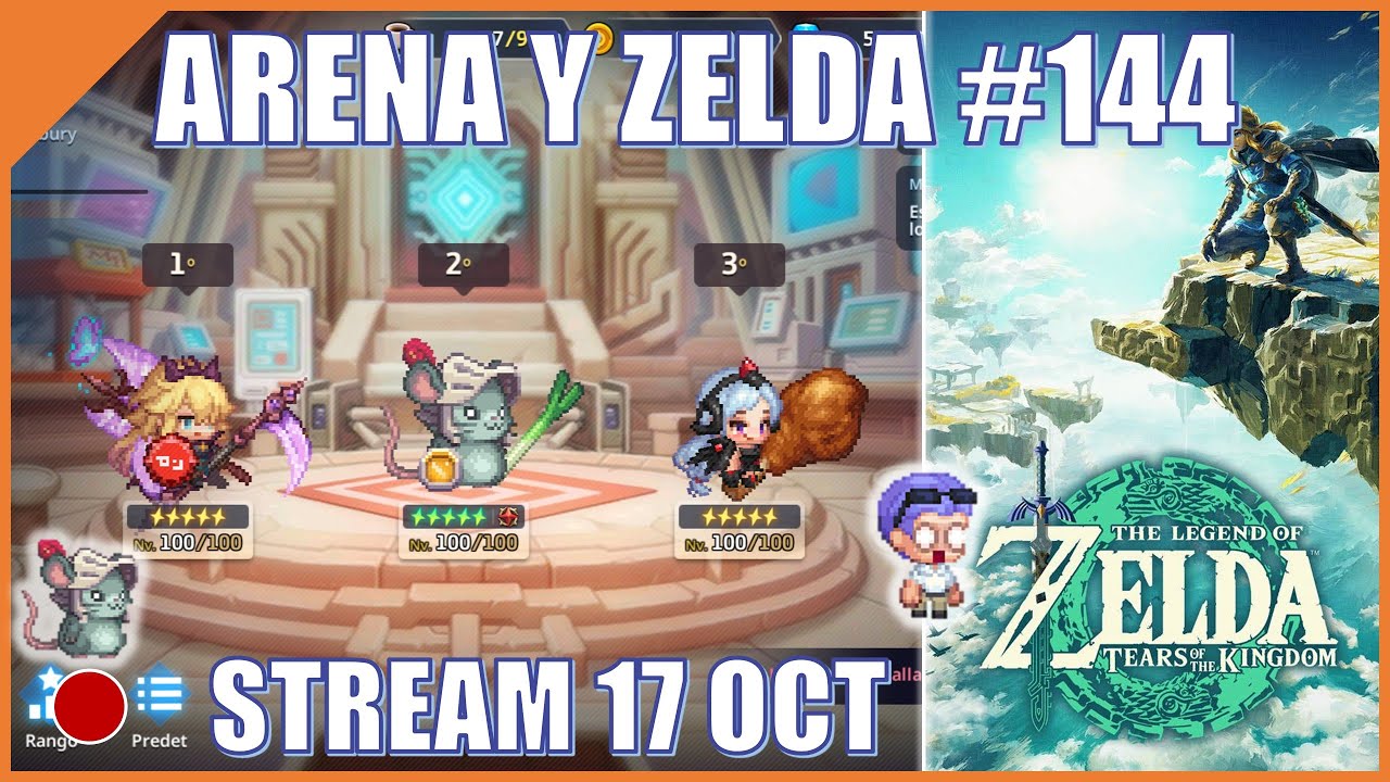 STREAM: Arena en #GuardianTales y vamos por zonanio #tearsofthekingdom ...