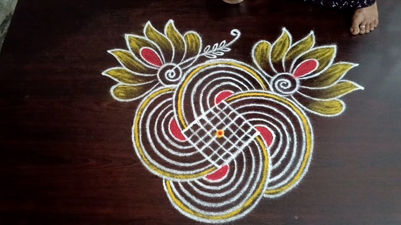 Tamil New year 2025 special rangoli kolangal // Latha kolam