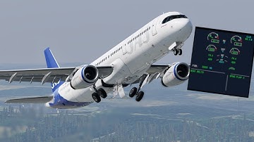 Airbus A321 Flap 3 Landing Tutorial - Toliss A321 - X-Plane 12
