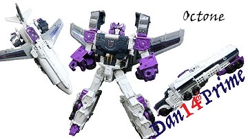 Octone Octane Murk Transformers Titans Return Voyager Triple Changer Headmaster Toy