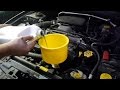 Changing Coolant / Antifreeze 07 Subaru Impreza 2.5i