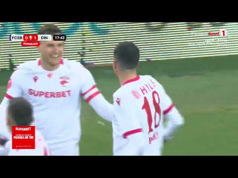 GOOOL! FCSB - Dinamo 0-1. Perica îl învinge din apropiere pe Târnovanu