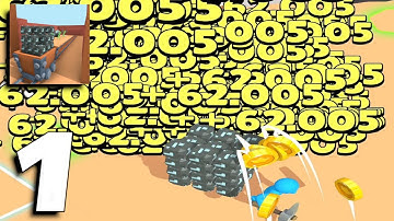 Plot Miner - Gameplay Part 1 (Android, iOS) - All Levels