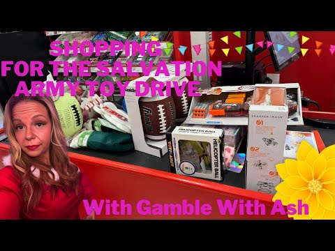 🎁 Shopping for Smiles: Salvation Army Toy Drive 🎁
