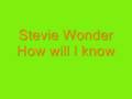 How Will I Know Stevie Wonder mp3