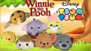 Winnie The Pooh Tsum Tsum Pals Plushies Complete Set Review